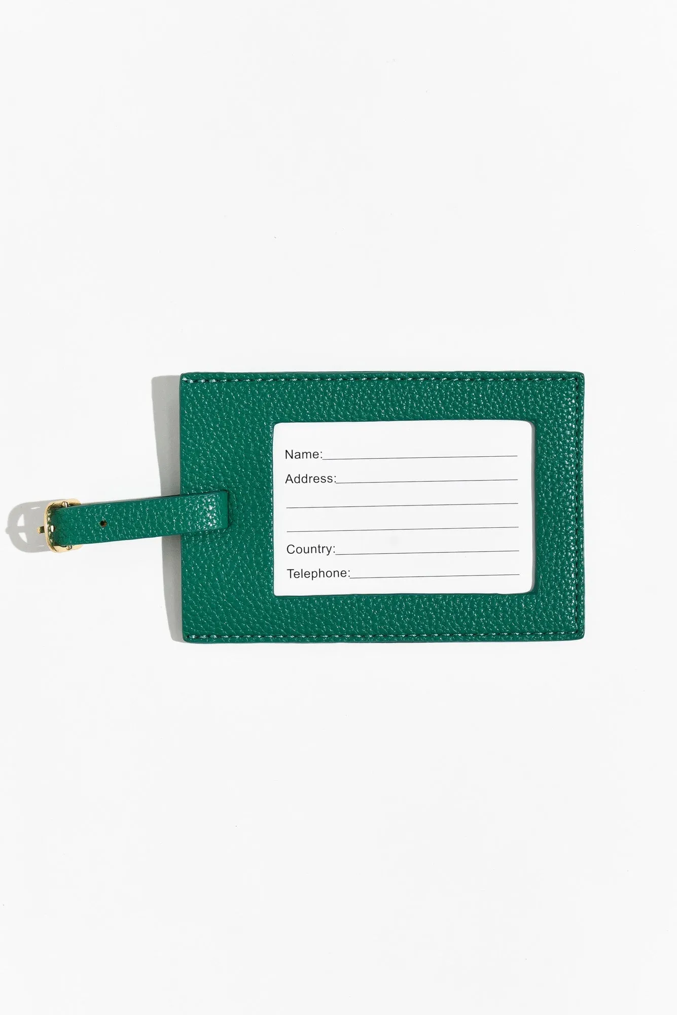 Mims Green Luggage Tag