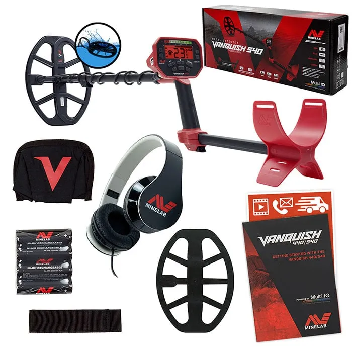 Minelab VANQUISH 540 Metal Detector Starter Package - PKSD