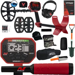 Minelab VANQUISH 540 Pro Pack Metal Detector Complete Package - PKSD