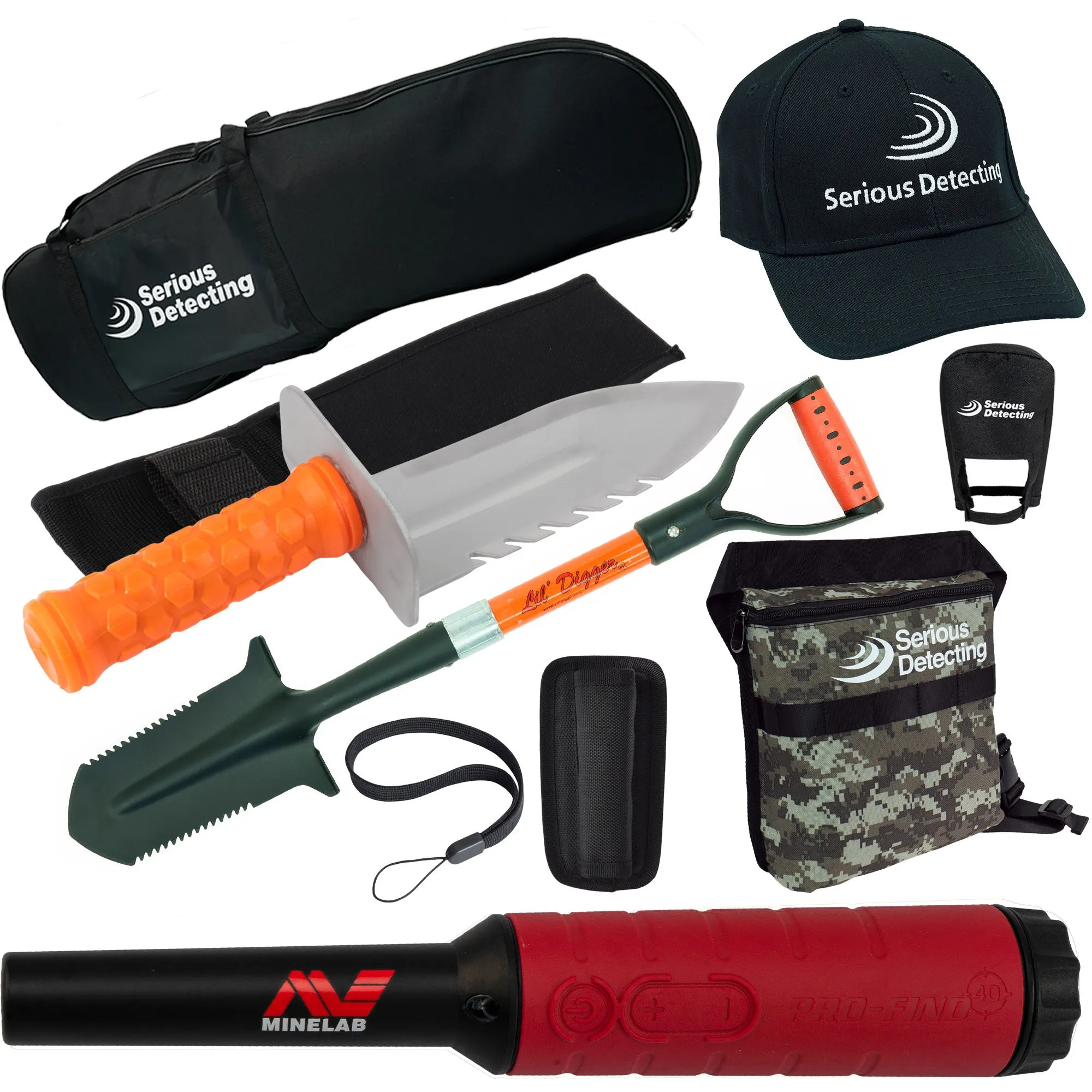 Minelab VANQUISH 540 Pro Pack Metal Detector Complete Package - PKSD