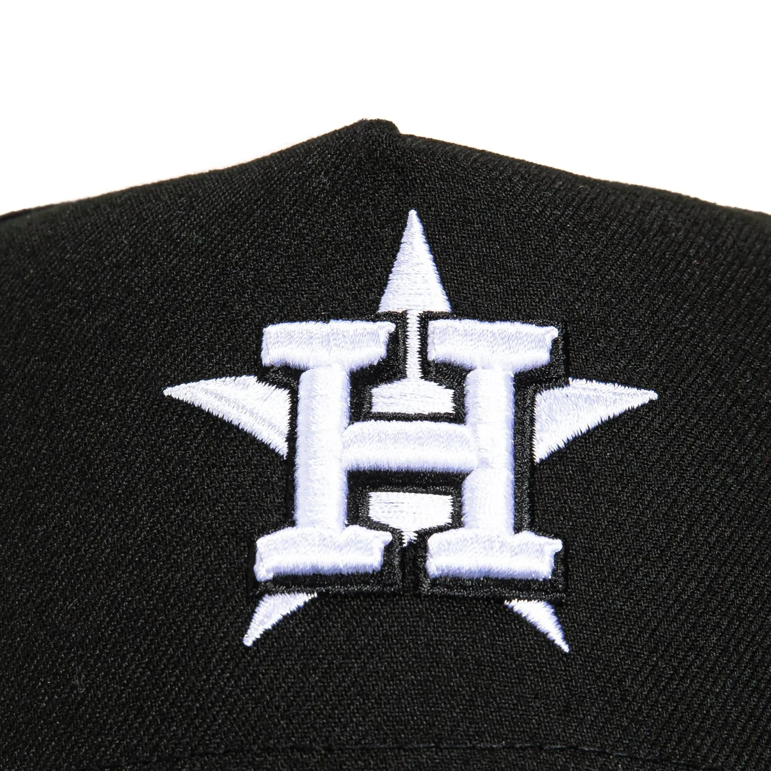 New Era 9Forty A-Frame Houston Astros Snapback Hat - Black, White