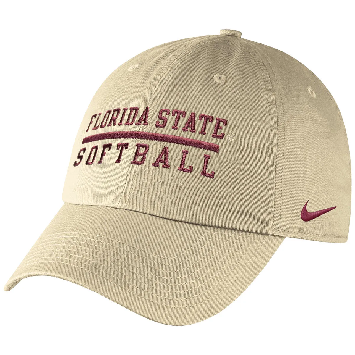 Nike Florida State Softball Adjustable Campus Cap - Vegas Gold