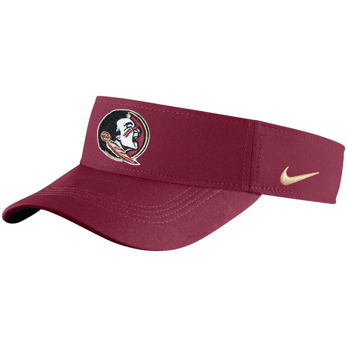 Nike Seminole Logo Dri-fit Visor - Garnet