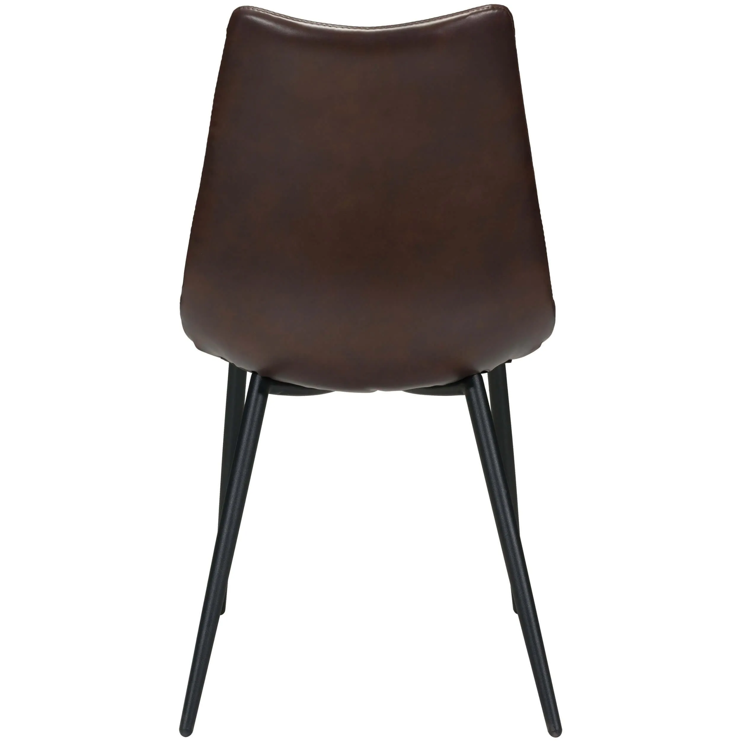 Norwich Dining Chair, Brown, Set of 2