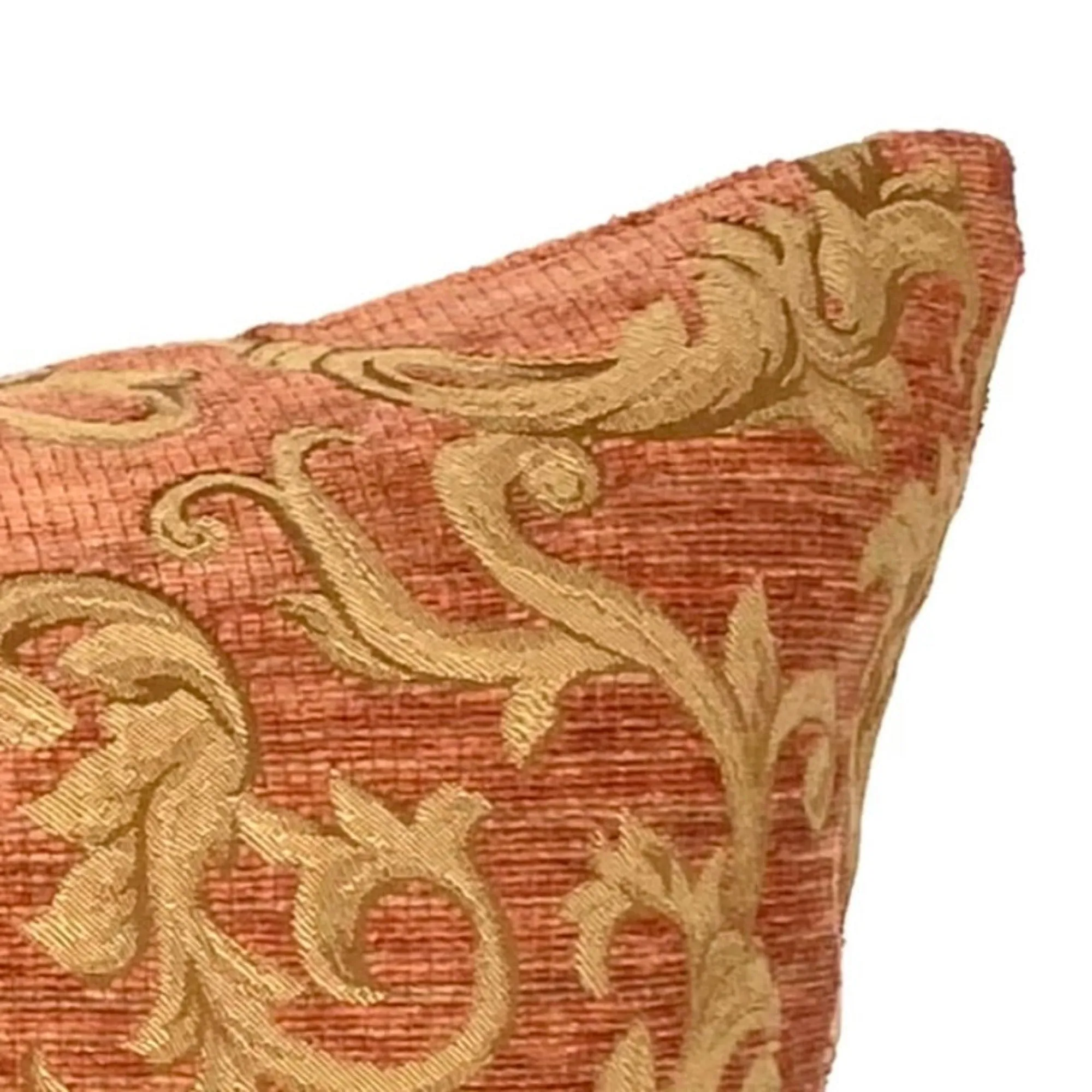 Opulent Chenille Lumbar Pillow Cover 15x26