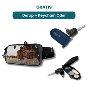 Paket Gratis - Derap Waist Bag Gratis Keychain Oder