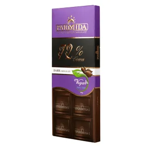 PARMIDA 72% COCOA DARK CHOCOLATE BARS 80G