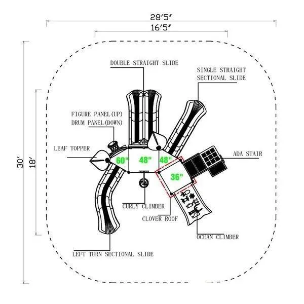 PD-20757 | Commercial Playground Equipment