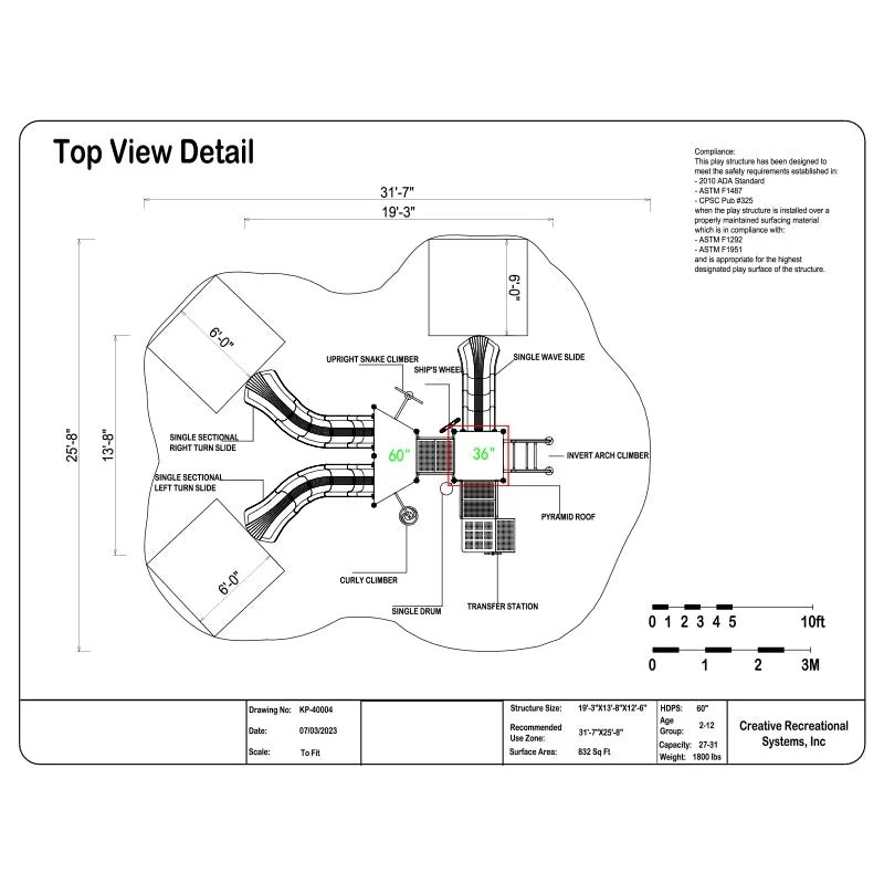 PD-40004 | Commercial Playground Equipment