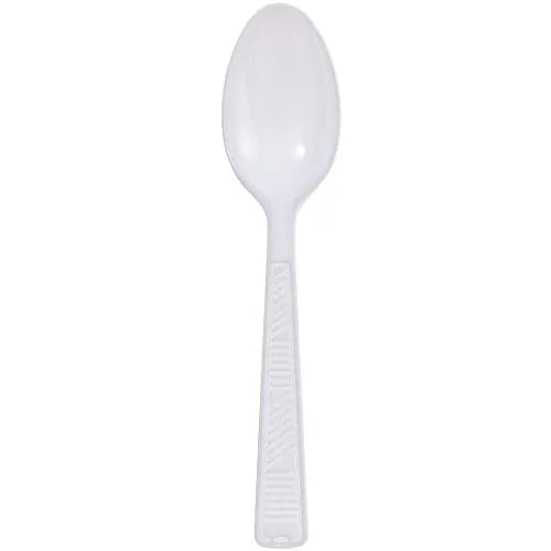 Plastic Cutlery<br/>Size Options: Fork, Teaspoon, Knife, and Soupspoon