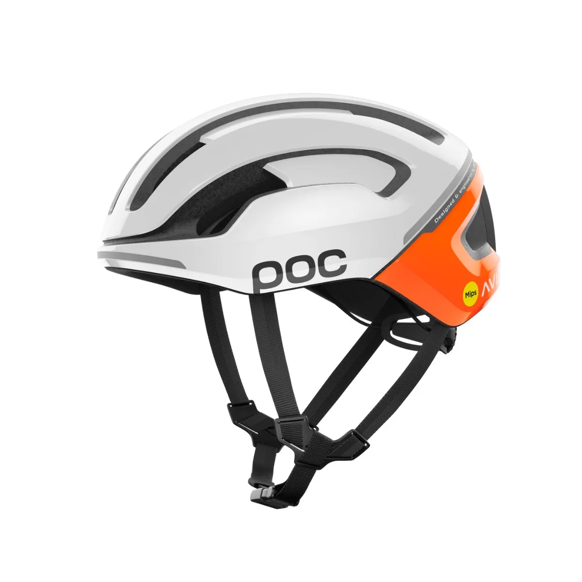 POC Omne Air Mips Helmet White Orange