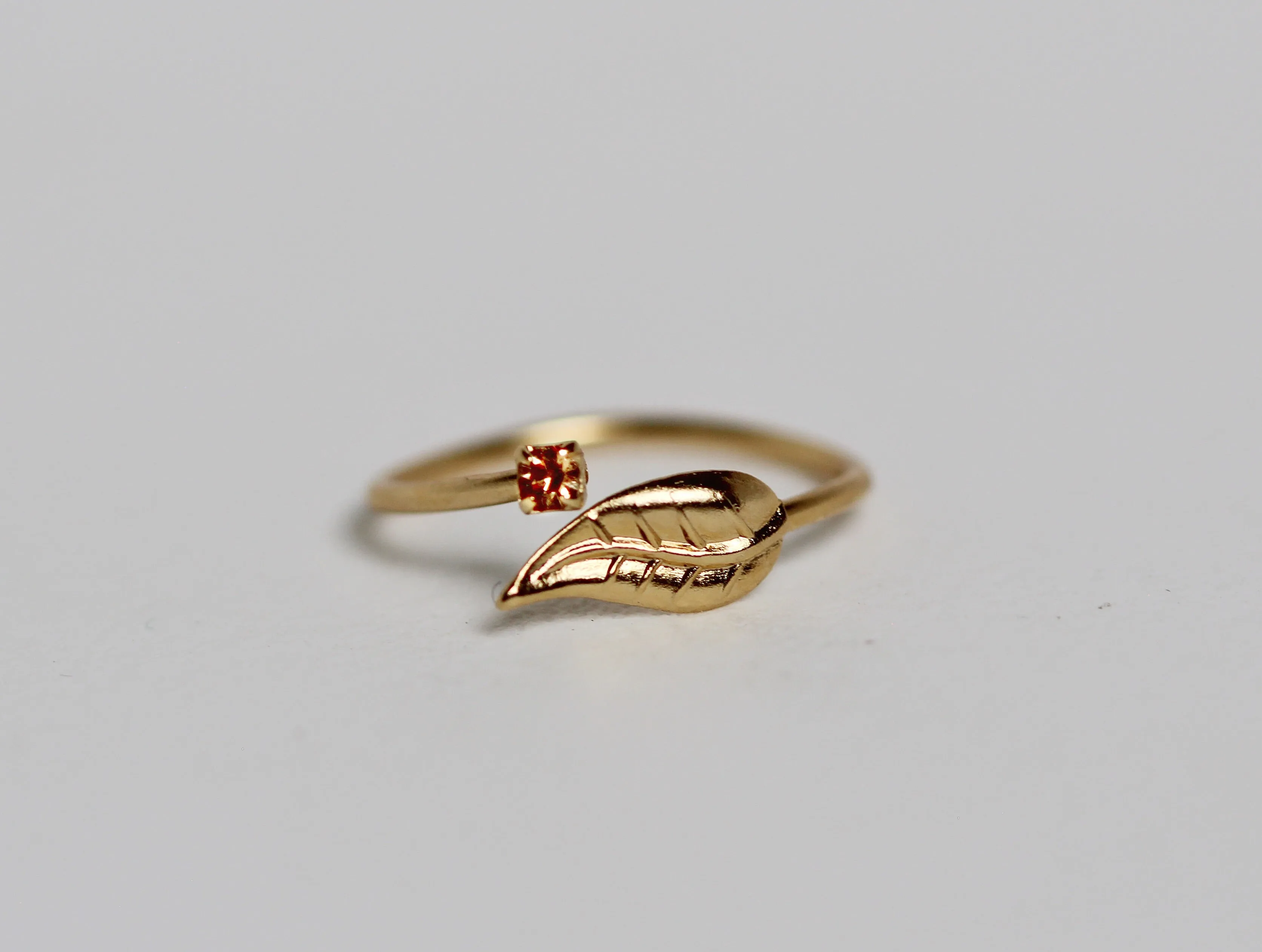 Preorder * Roxanne Crystal Leaf Ring