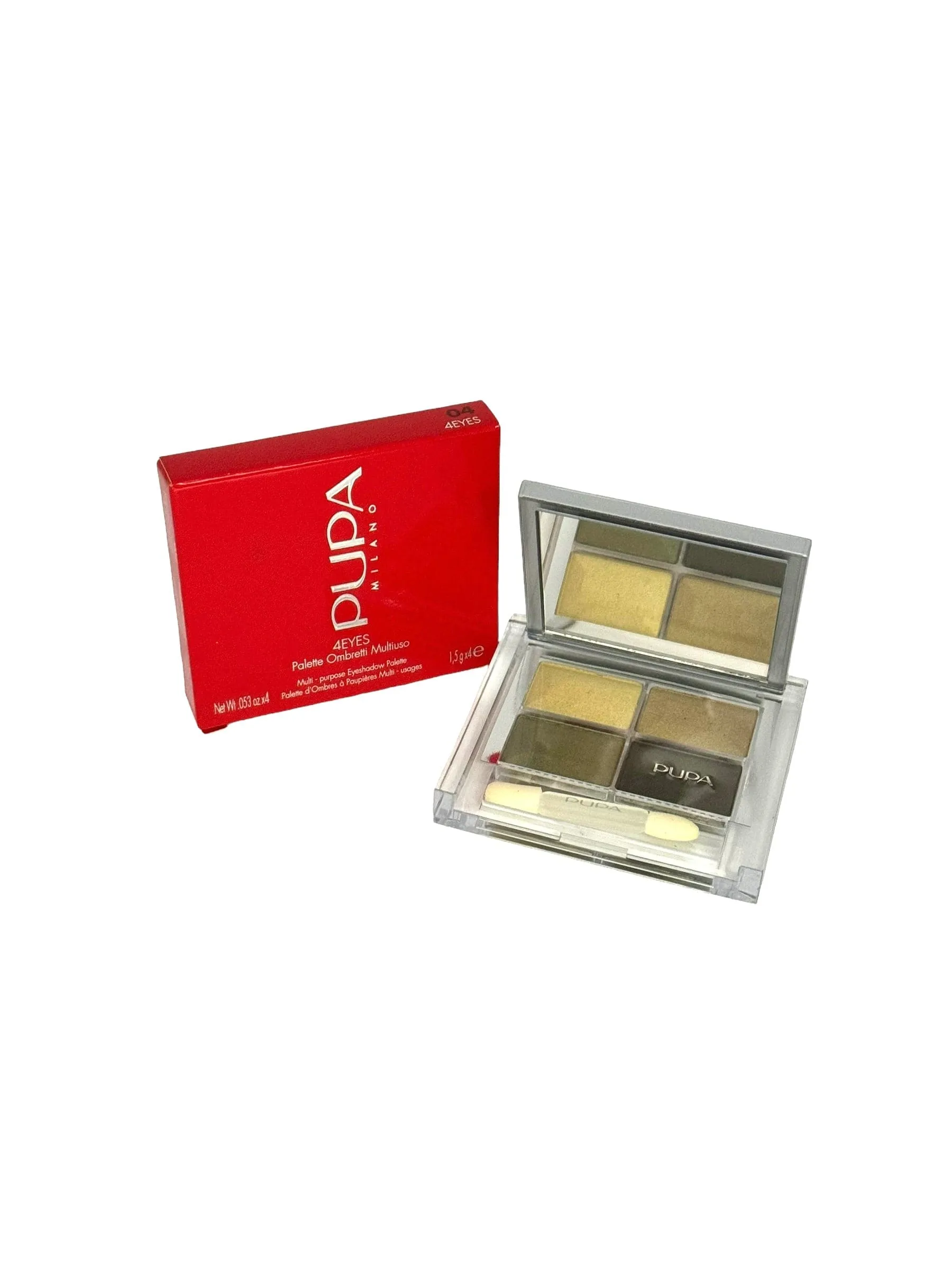 Pupa Milano Eyeshadow 4Eyes Green #04