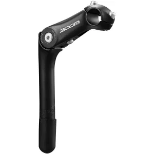 Quick Comfort Adjustable Bike Stem - 110mm, 25.4 Clamp, Adjustable 80-150deg, 22.2-24tpi Quill