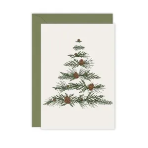 "Festive Foliage" Christmas Card