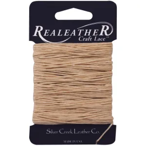 Realeather Crafts - Waxed Thread 25yd - Tan