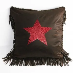 Red Star Pillow