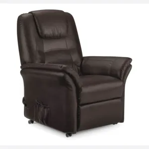 Riva Rise & Recline Chair - Brown