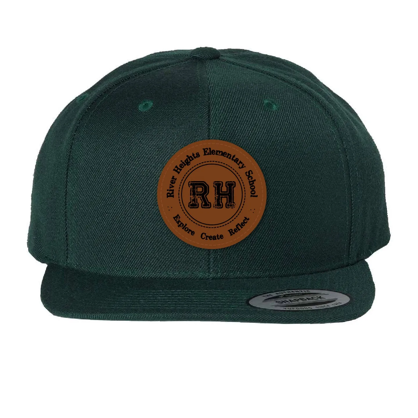 River Heights Patched Flat Brim Hat (RHESP001-6089M)