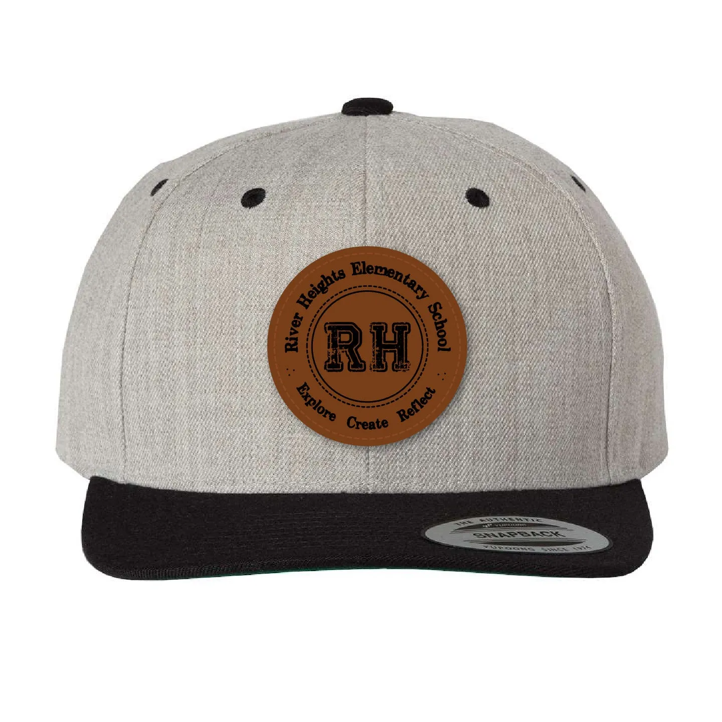 River Heights Patched Flat Brim Hat (RHESP001-6089M)