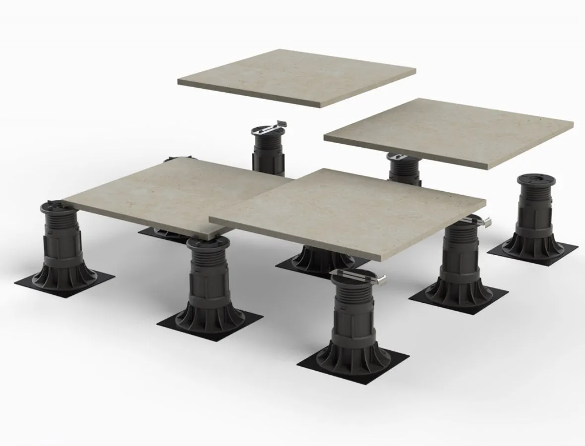 RYNO Fixed-Head Adjustable Paving Pedestals (RPF Range)