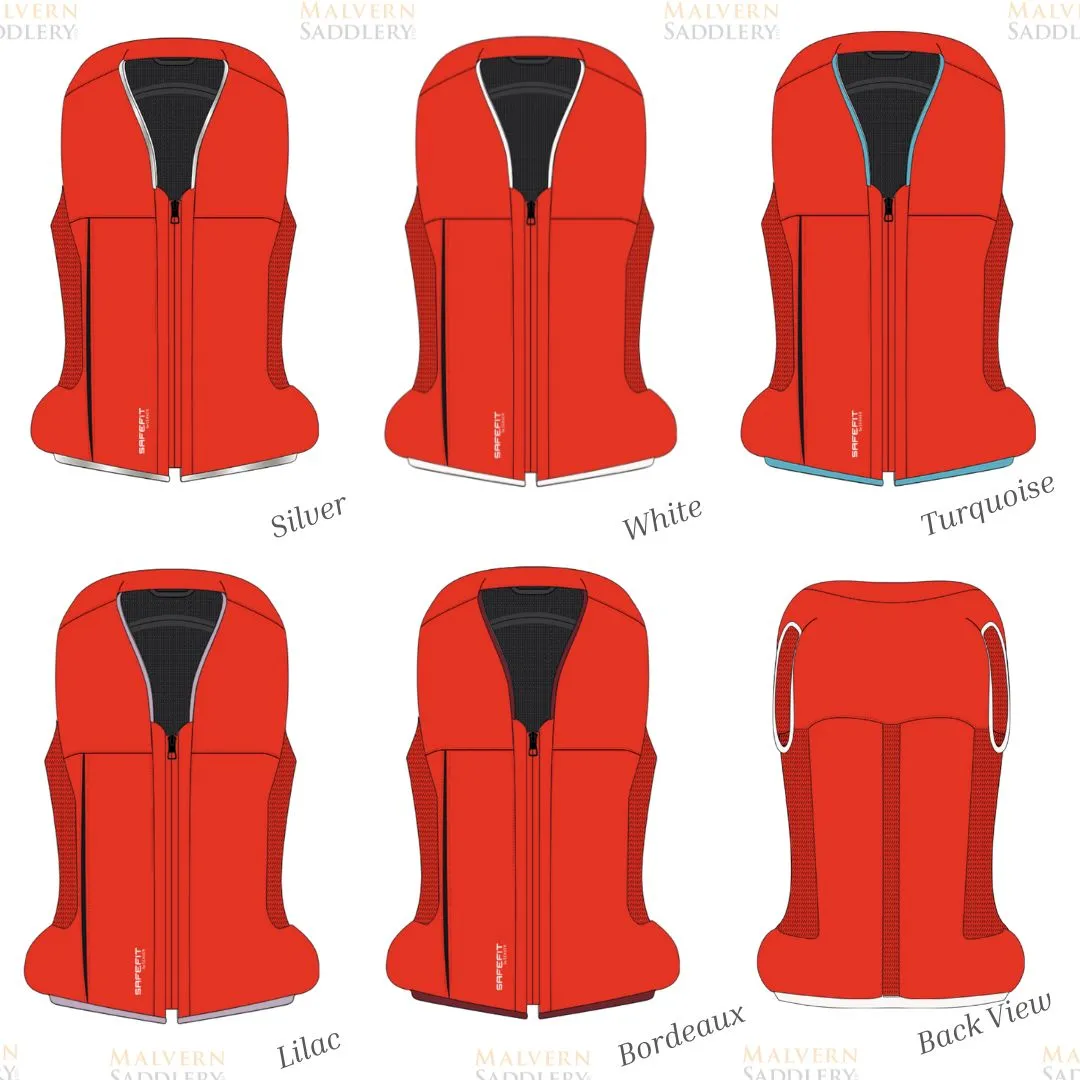 Safefit Airbag Vest - Red/Custom