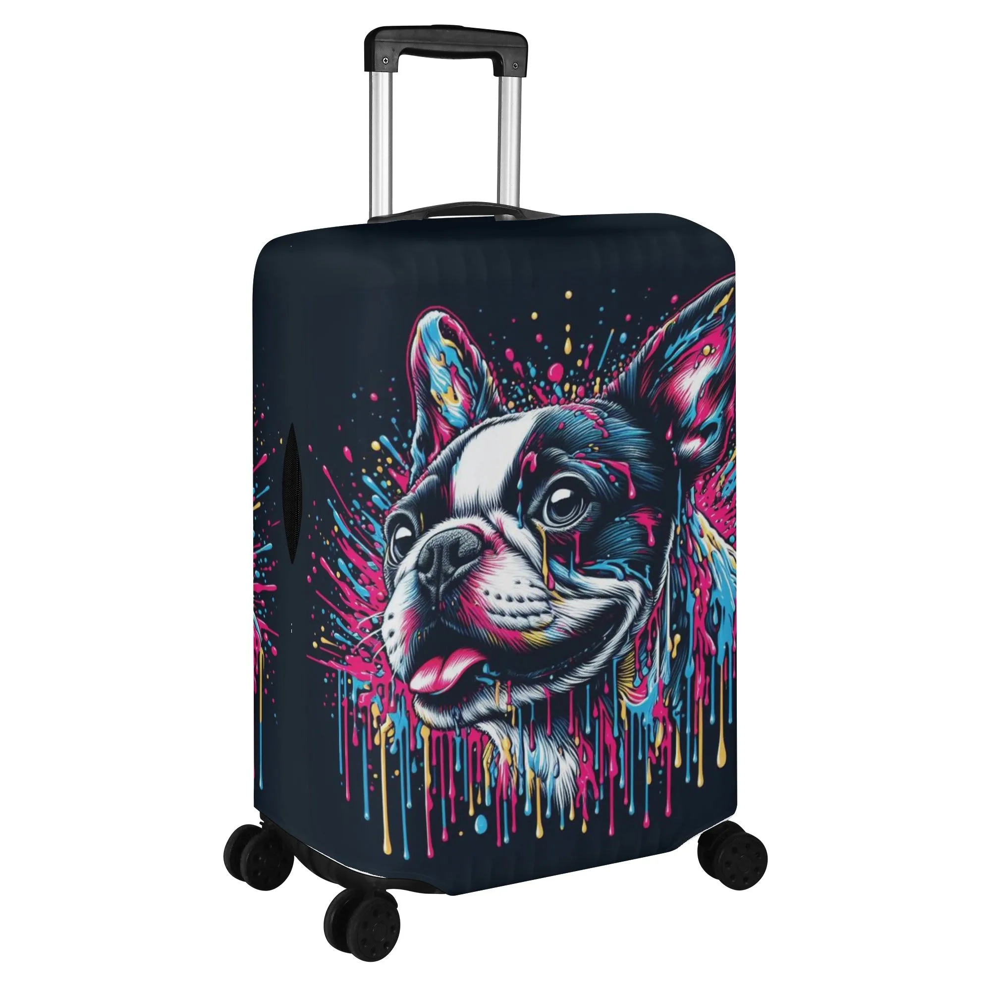 Sam - Luggage Cover for Boston Terrier lovers