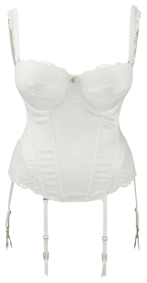 Serenity Bridal Basque Ivory - Masquerade