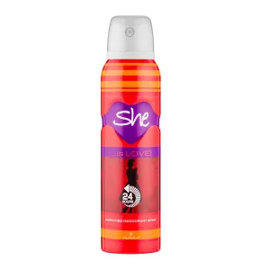 SHE IS LOVE DEODORANT BODY SPRAY 150ML