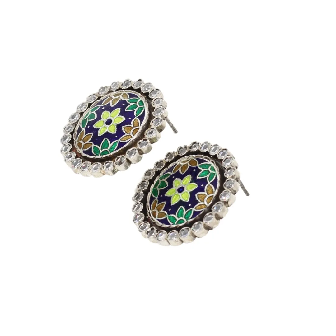 Signature Style: Distinctive Silver Artisan Earrings by Sangeeta Boochra