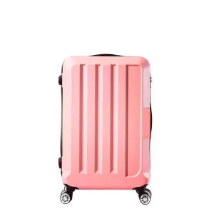 Slimbridge 20" Travel Luggage Lightweight Rose Gold 20 inch