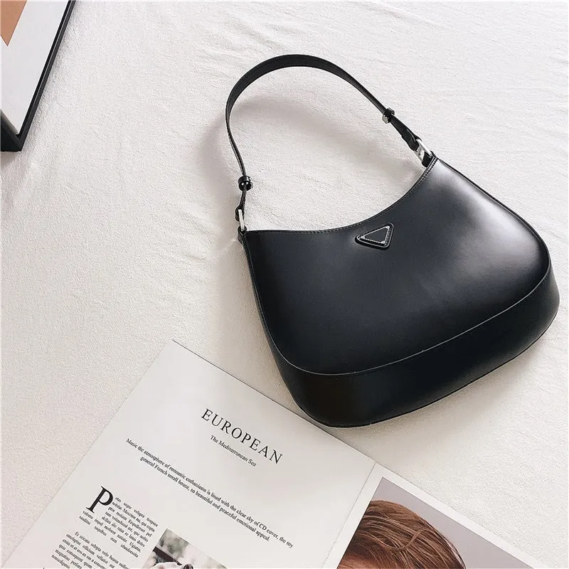 Small leather Underarm Shoulder bag