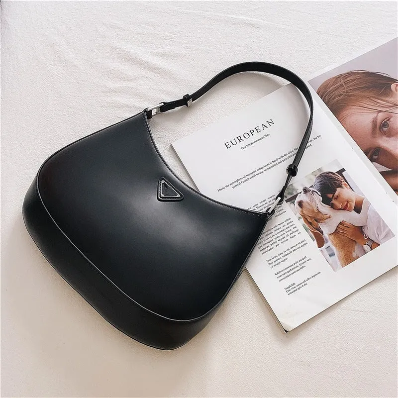 Small leather Underarm Shoulder bag