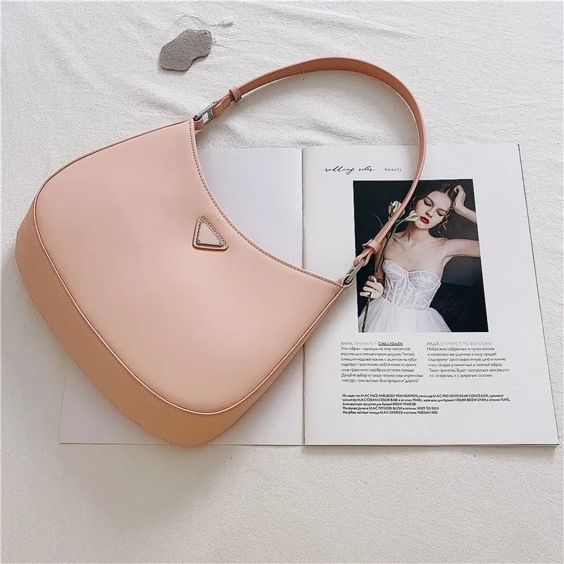 Small leather Underarm Shoulder bag