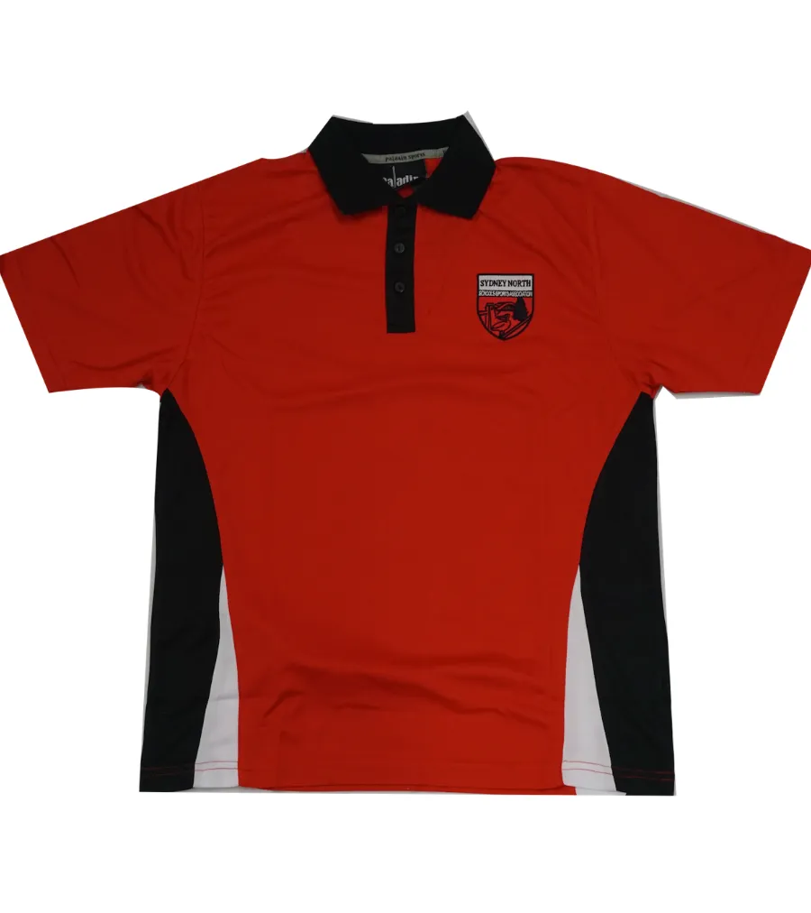 SNSSA Polo Shirt - Red