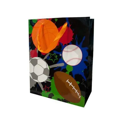 Sports Theme Gift Bag ( Case of 24 )