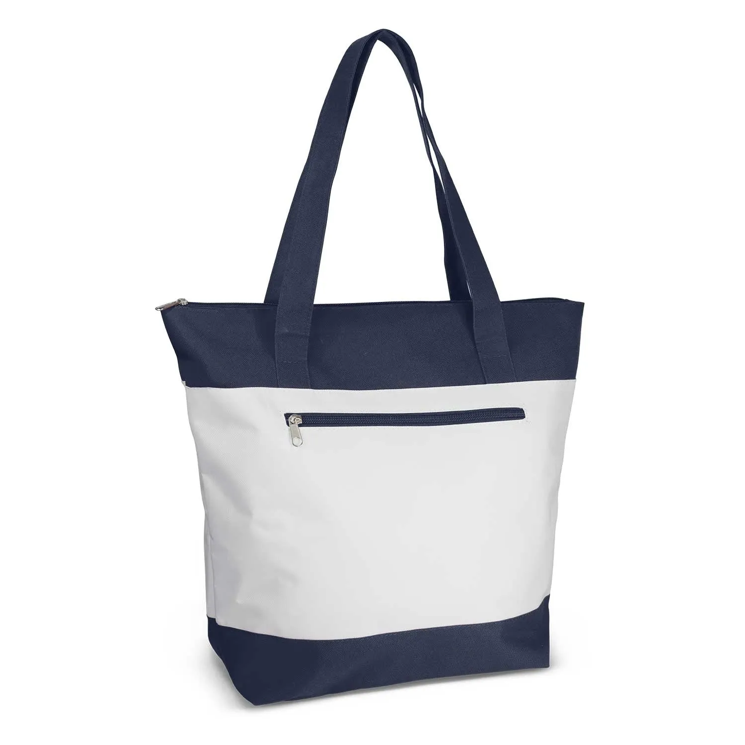 Stock Two Tone Nylon Tote(SNB-89T)