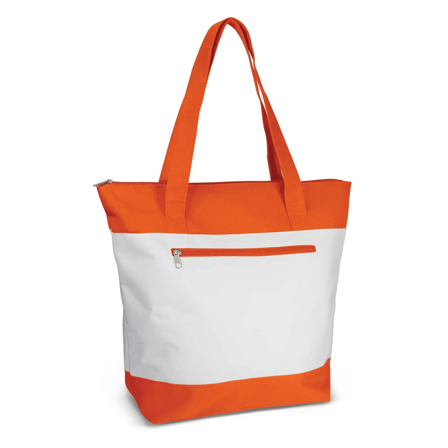 Stock Two Tone Nylon Tote(SNB-89T)