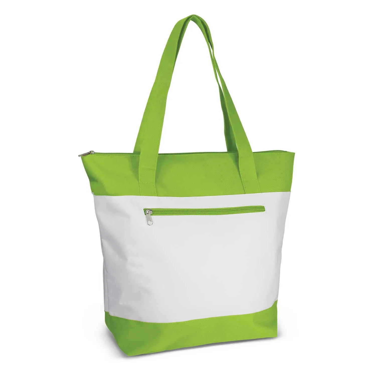 Stock Two Tone Nylon Tote(SNB-89T)