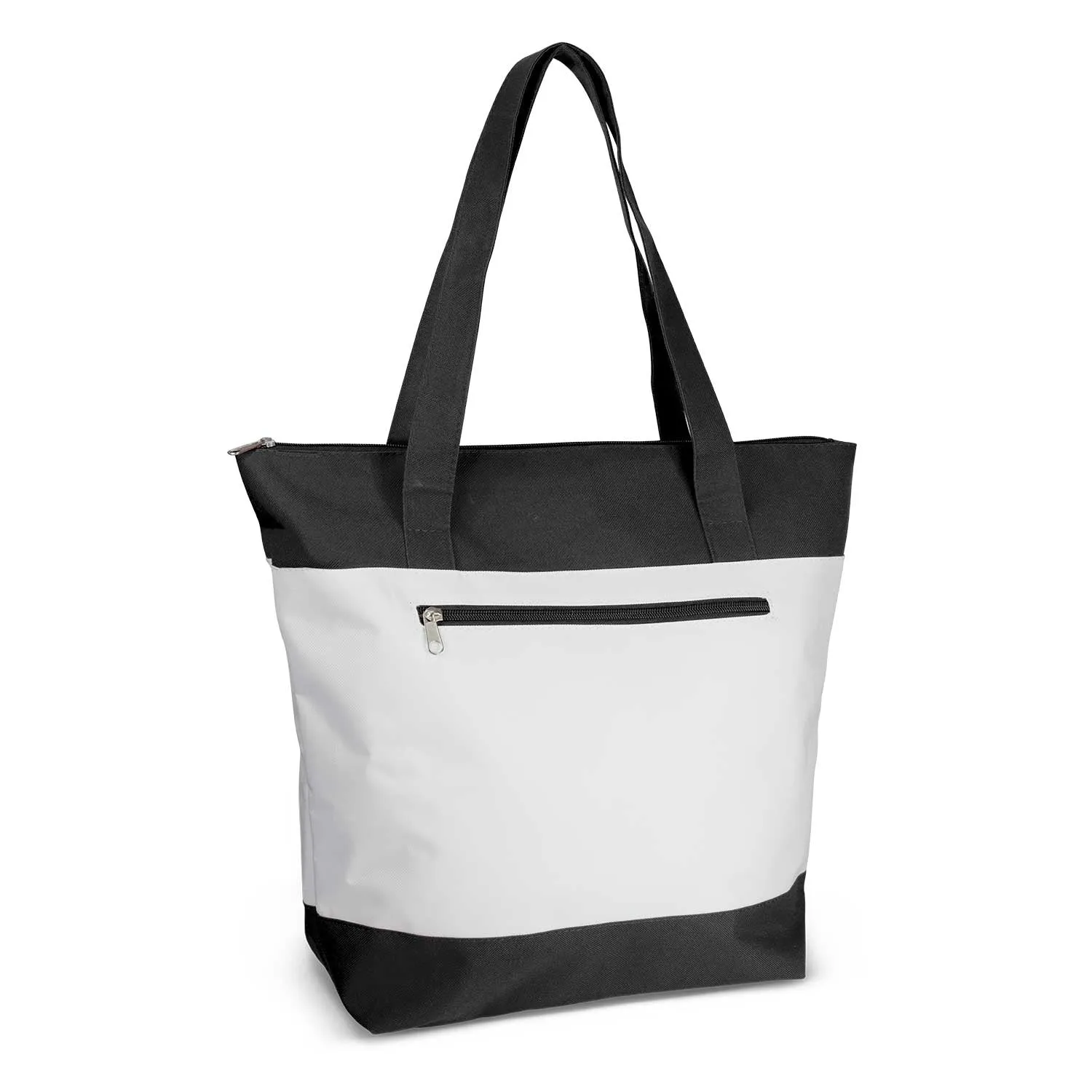 Stock Two Tone Nylon Tote(SNB-89T)