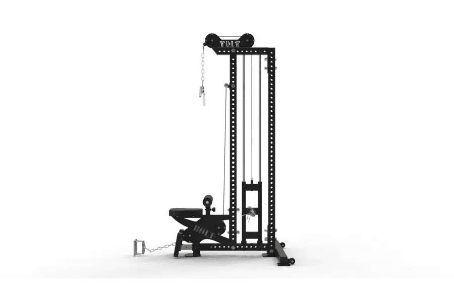 Storm Series WIDOW FREESTANDING PLATE LOADED LAT PULLDOWN LOW ROW