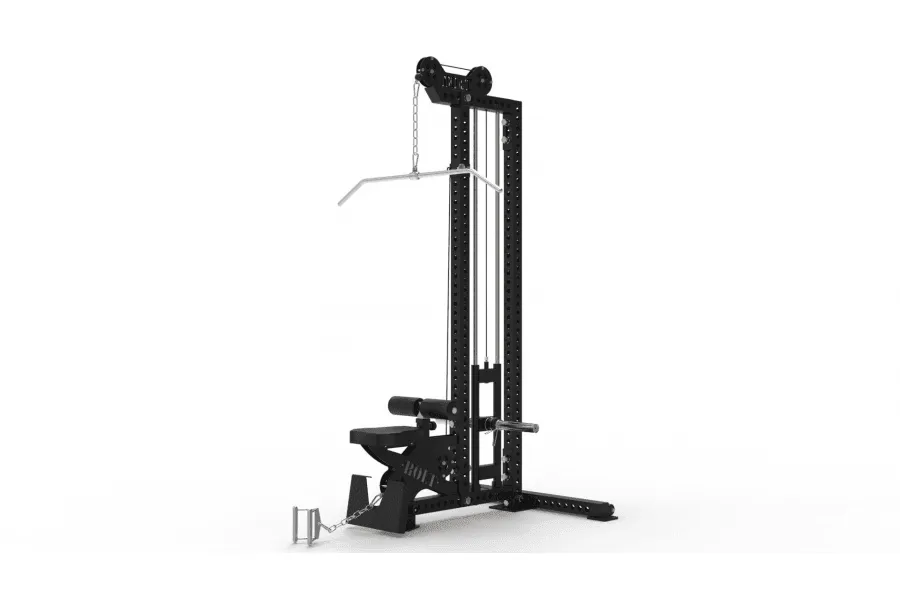 Storm Series WIDOW FREESTANDING PLATE LOADED LAT PULLDOWN LOW ROW