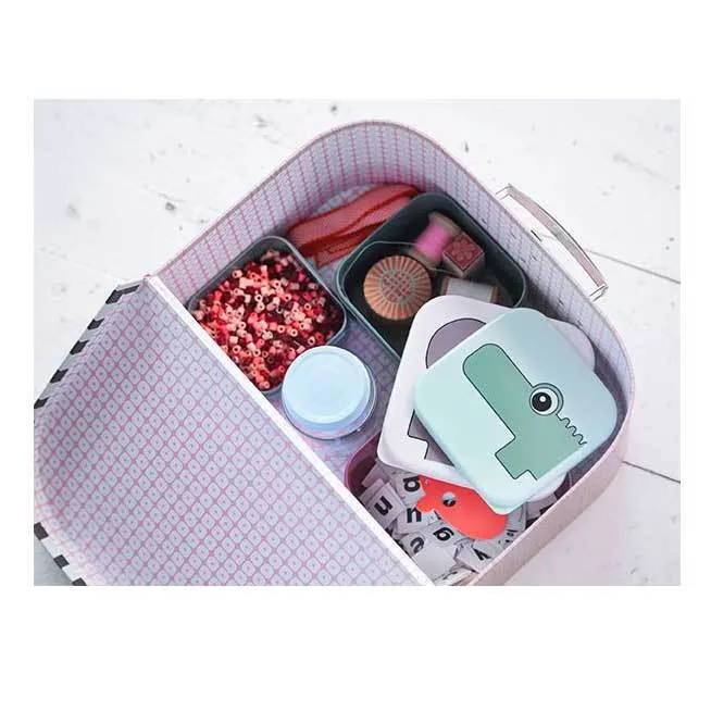 Suitcase Set – Raspberry & Powder