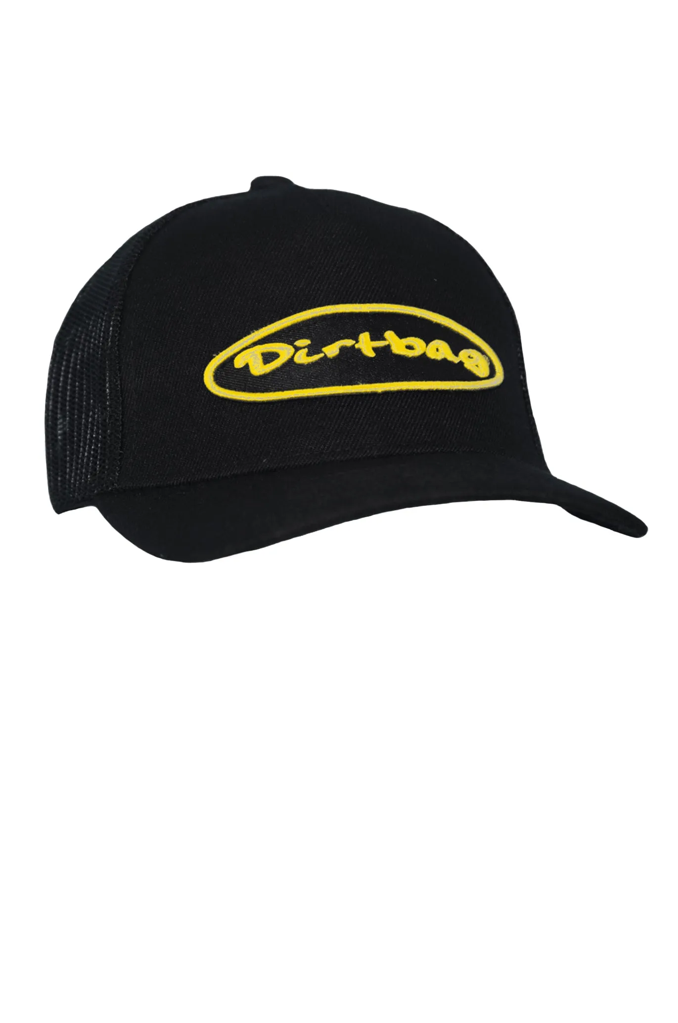 The City Classic Black Curved Bill Trucker Hat