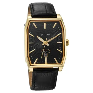 Titan Regalia Men's Watch, Opulent Black Dial, 1876YL01