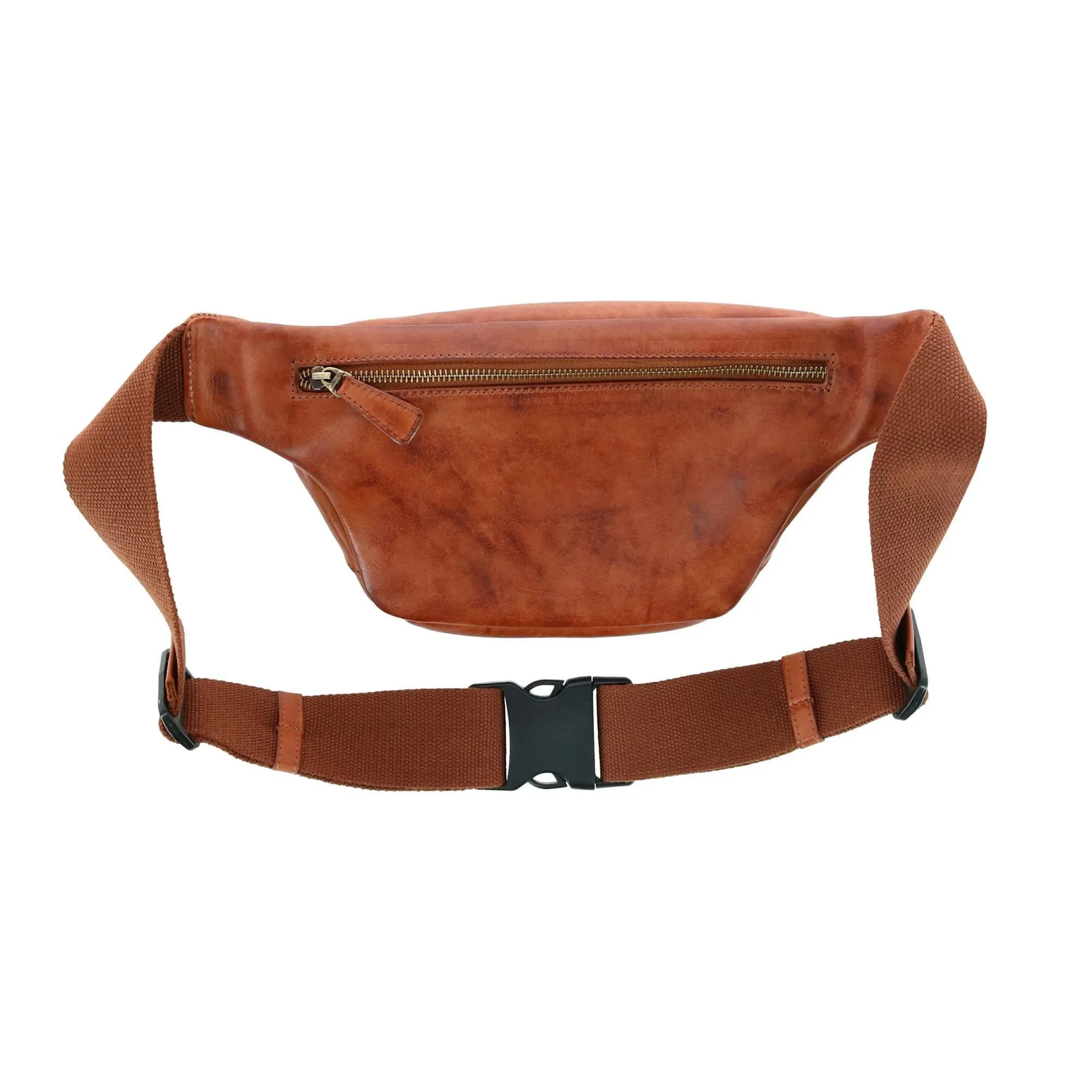 Trafalgar Caelen Leather Waist Pack Sling Bag