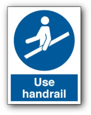 Use handrail