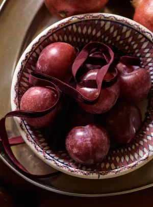 Velvet Ribbon, Plum