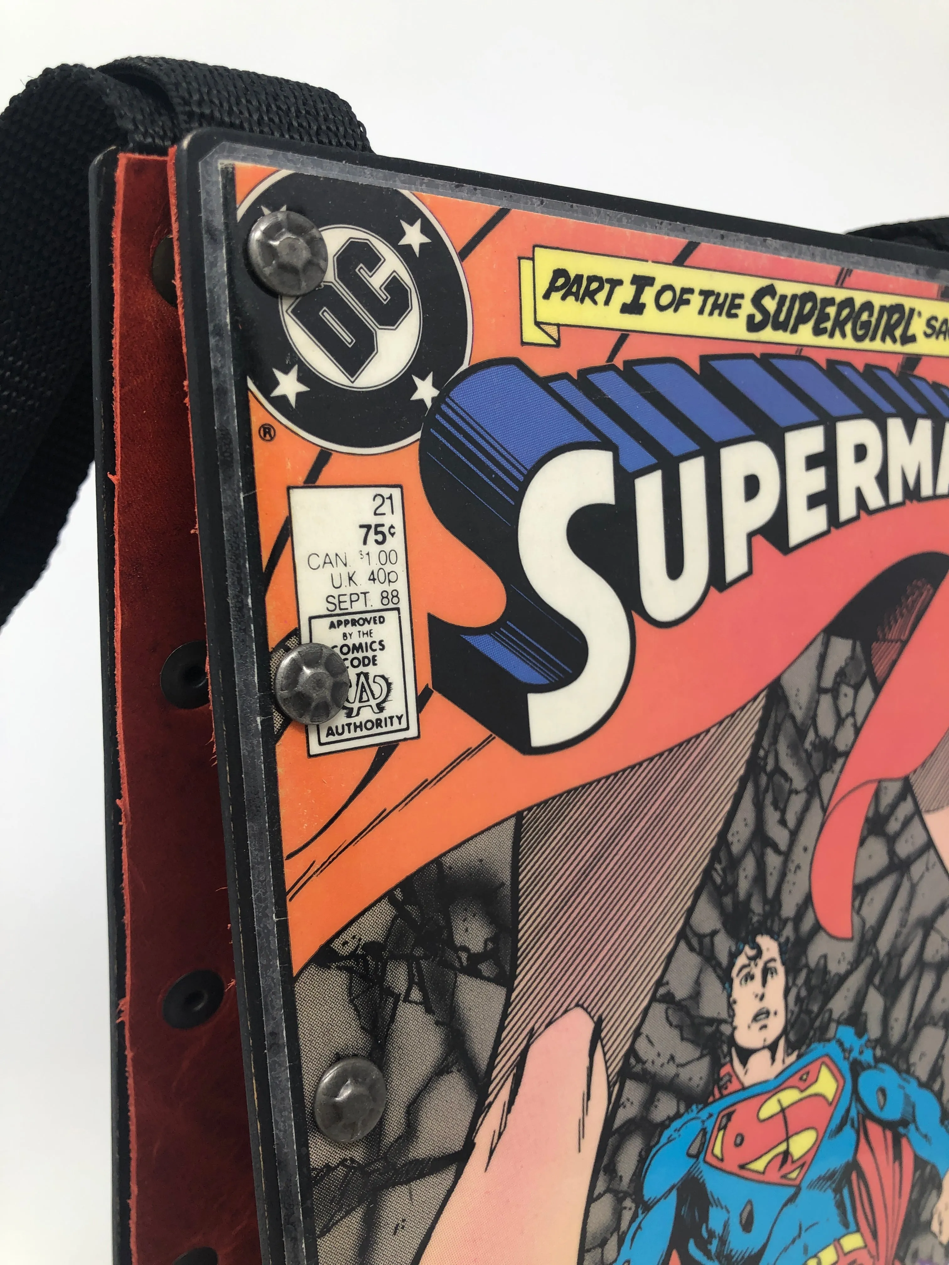 Vintage Comic Book Purse - Superman 1988