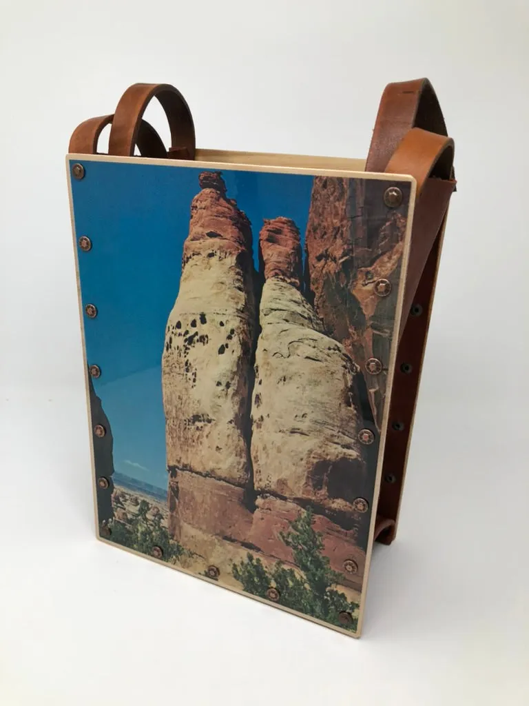 Vintage Graphics Magazine Article Purse - Sunset Utah's Canyon Country